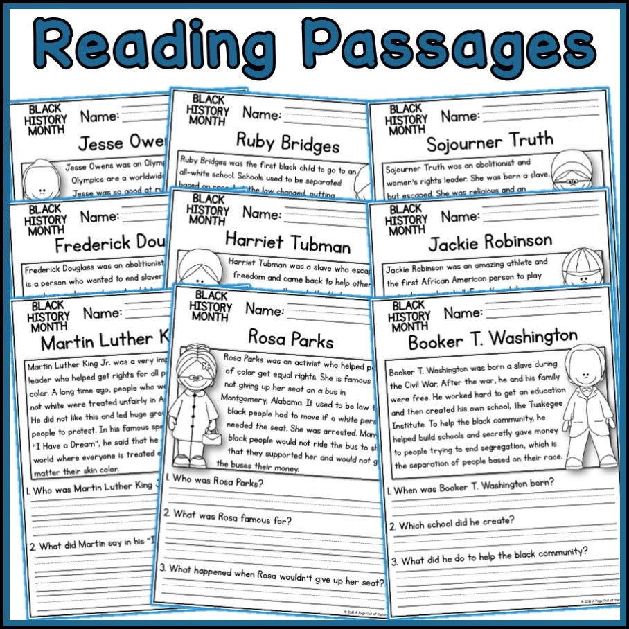 black-history-month-reading-comprehension-passages-k-2-homeschool-social-studies-printable-worksheets-american-history-etsy