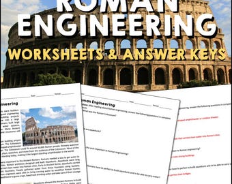 Engineering Reading Comprehension Worksheets and Answer Keys, Ancient ...