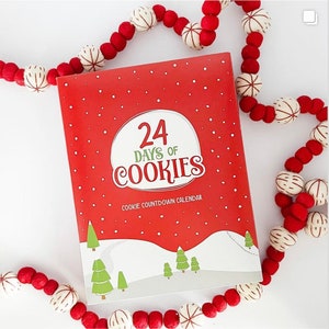 Cookie advent calendar