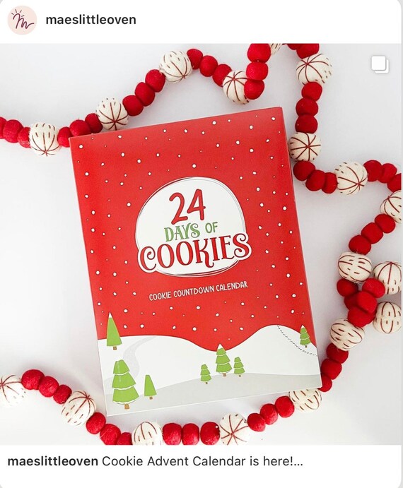 Cookie Advent Calendar - Etsy