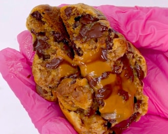 Biscoff Cookies, NY Style Cookies, Stuffed Cookies, Giant Chocolate Cookies, Biscoff Cookies, Cookies filled with Biscoff