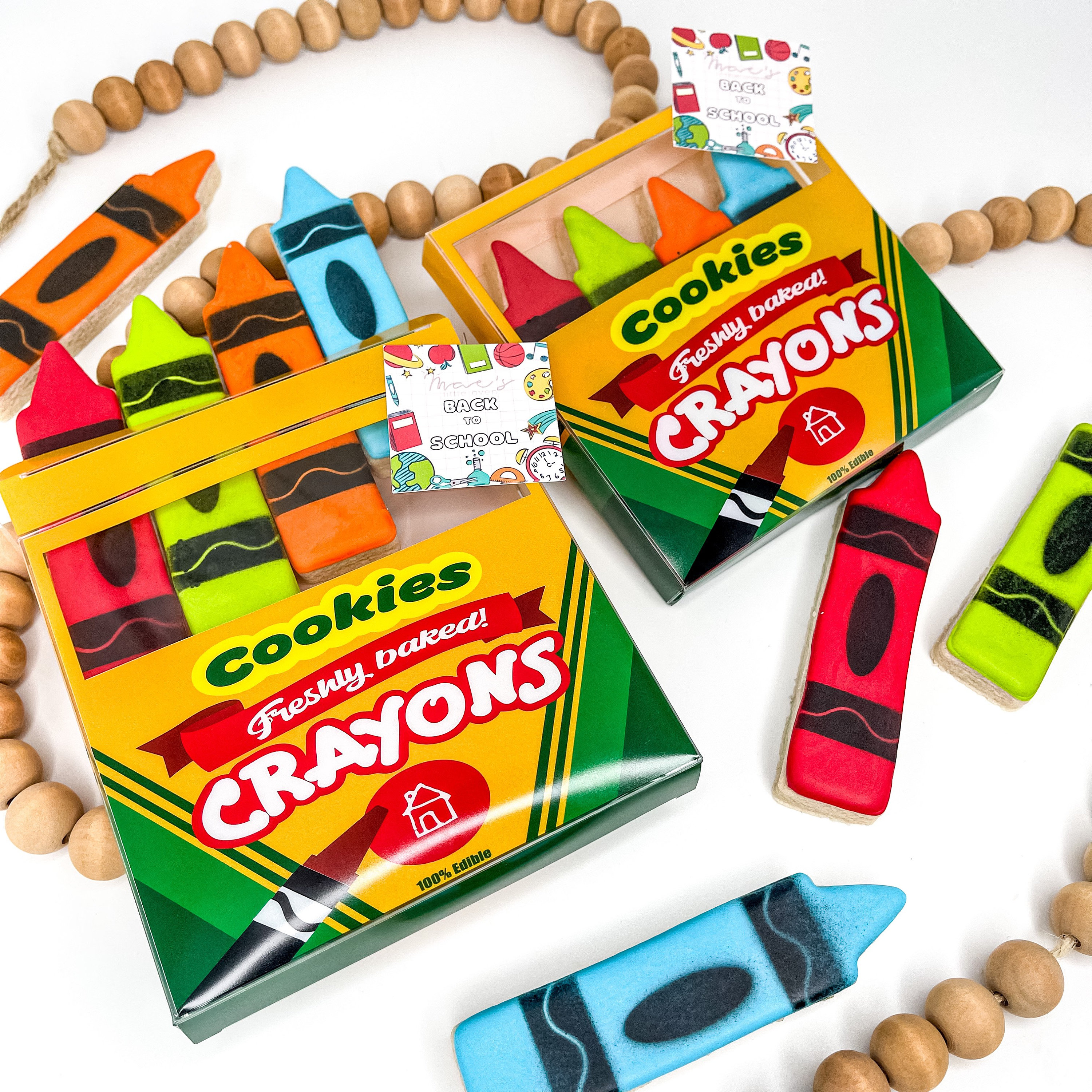 Crayon Box Cookie Cutter & Stamp | Back to School Crayons Color Child Kid  Book