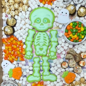 Skeleton halloween cookies, Halloween cookies, Cookies for kids, Halloween ideas, Halloween sugar cookies, Skeleton cookies, neon cookies