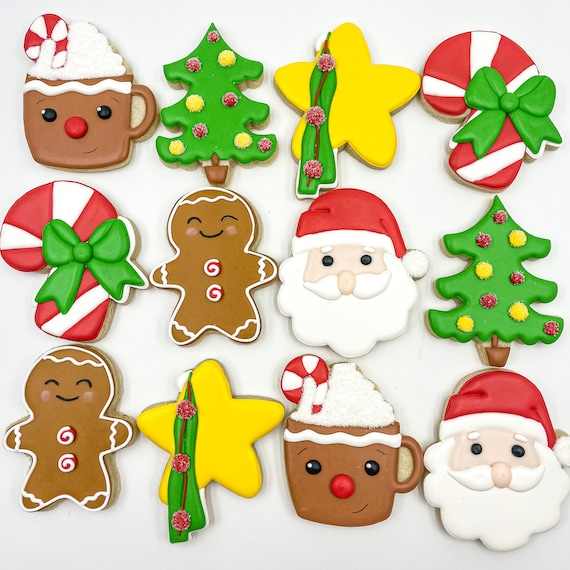 Custom christmas cookies Clearance