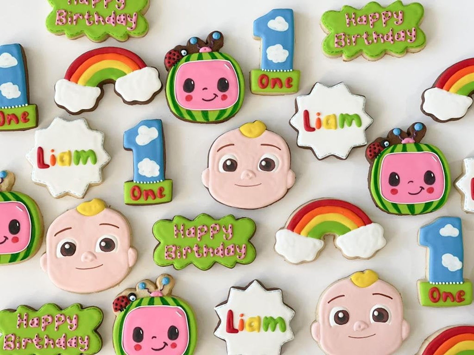 Cocomelon Sugar Cookies Cocomelon Sugar Cookies