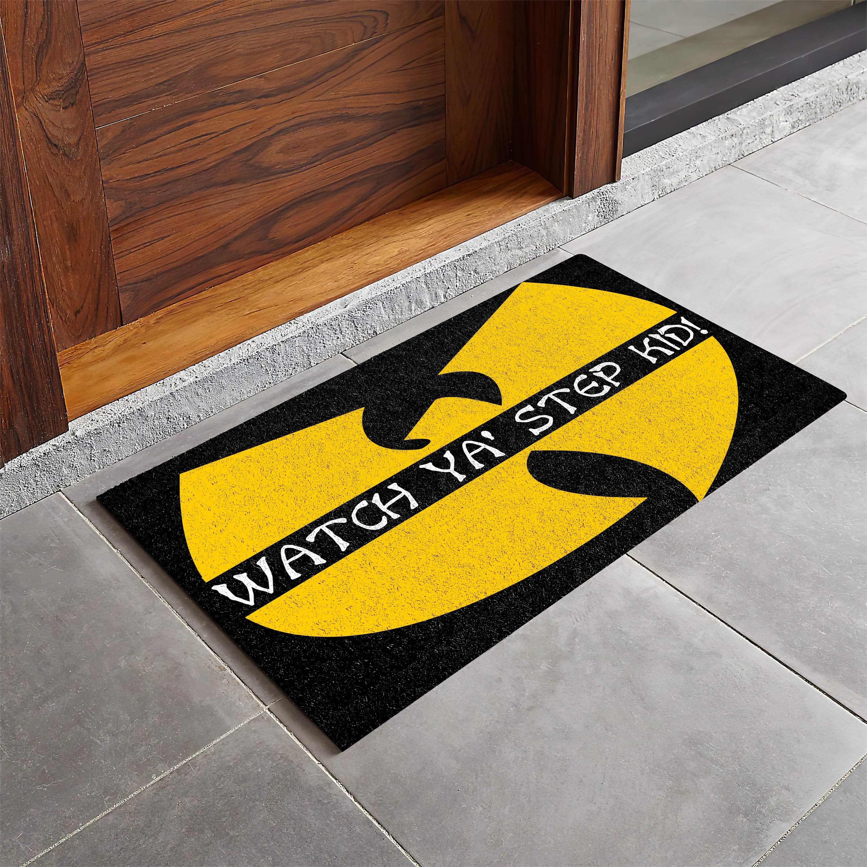 Watch Ya Step Kid Doormat Wutang doormat Clan doormat Hip Etsy