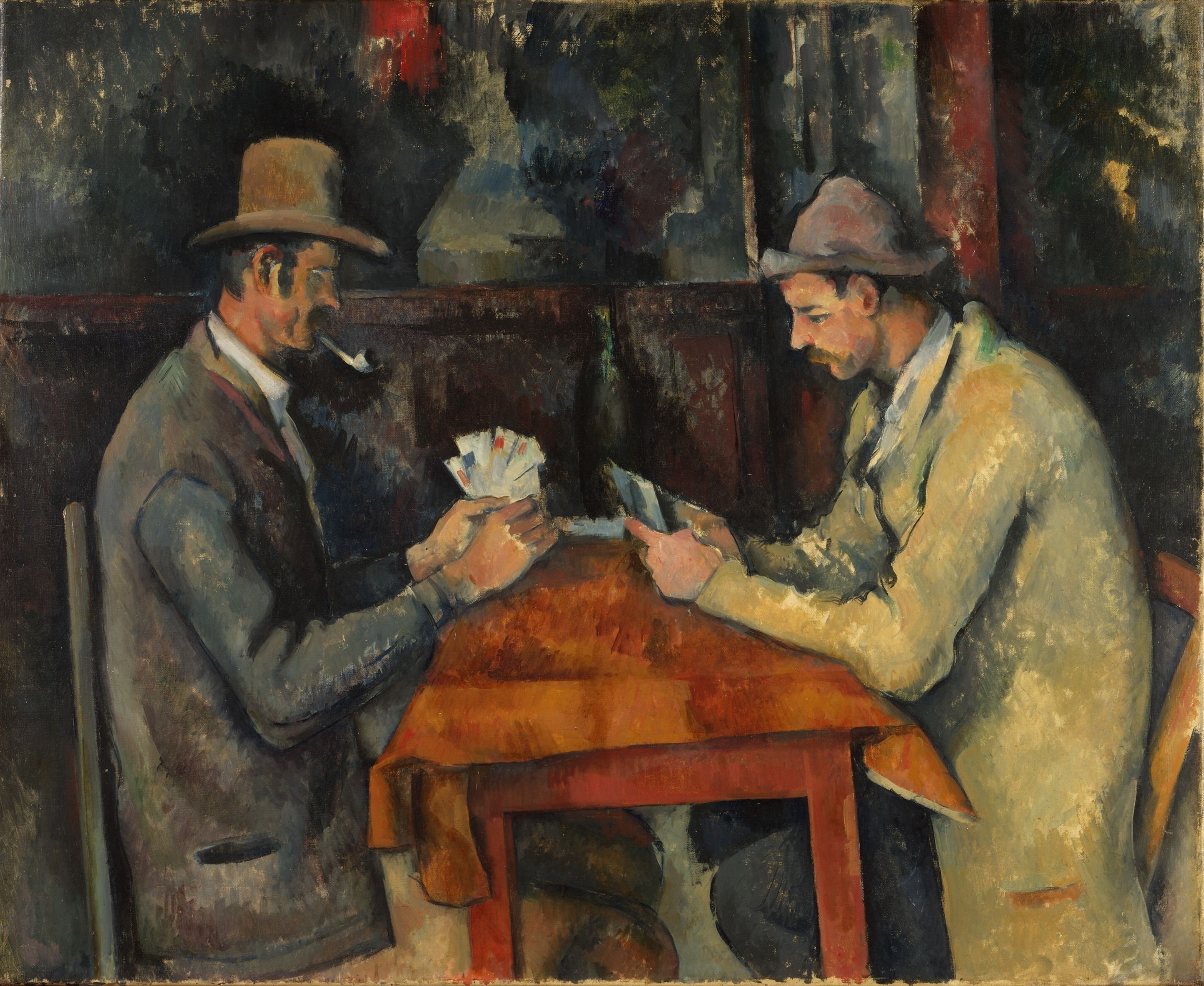 Les joueurs de cartes I giocatori di carte Paul Cézanne Art Etsy Les joueurs de cartes I giocatori di carte Paul Cézanne Art Etsy