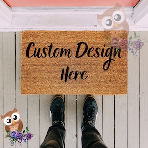 Custom Outdoor Rug//Custom Doormat