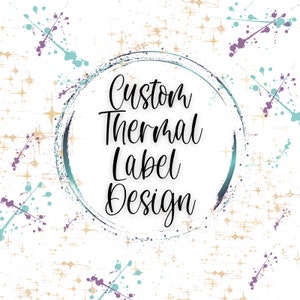 Custom Design for 4&quot; x 6&quot; Thermal Package Labels/Stickers | Digital Design | Digital PNG