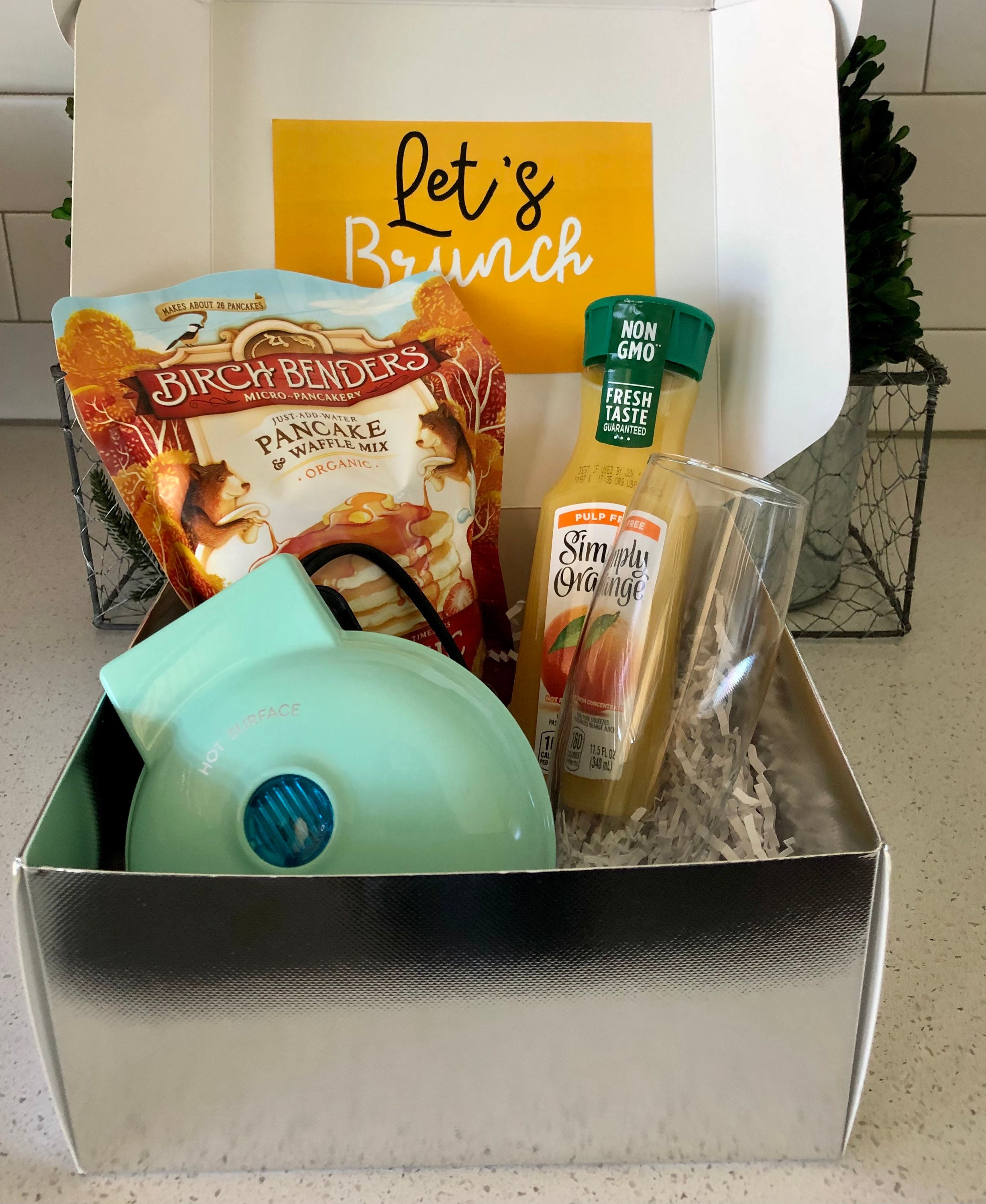 Brunch Box Brunch Gift Box Gift Box Brunch in a Box Mimosa Gift