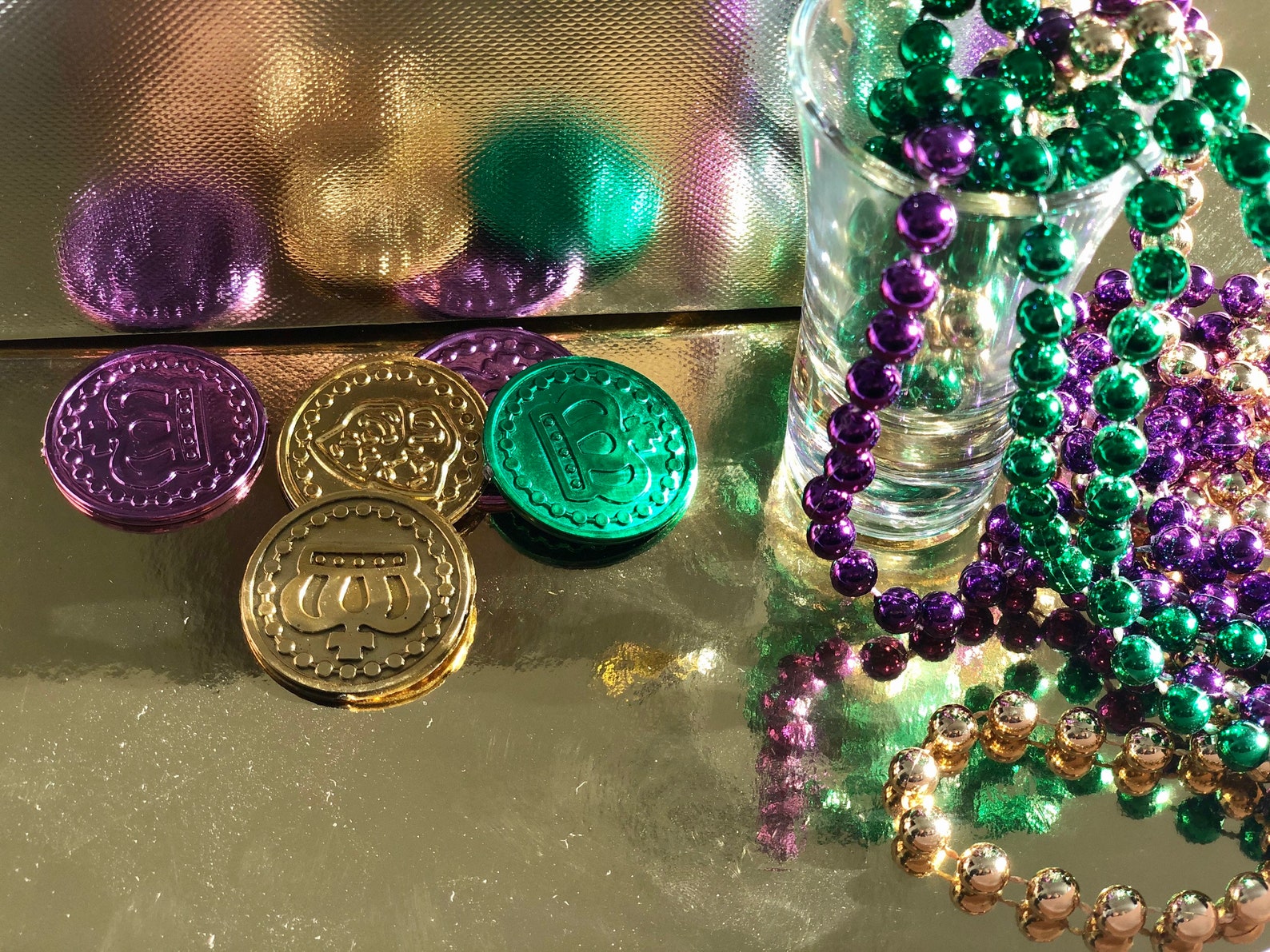 Mardi Gras Box Gift Box New Orleans Gift Box Mardi Gras Etsy