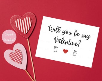 Will You Be My Valentine? | Digital Download