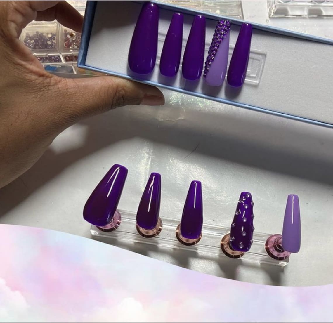 Upscale Nails LA Press On Nail Kit Etsy