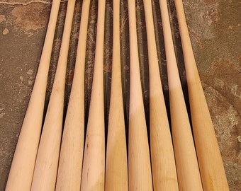 Batte De Baseball En Bois D'érable, Modèle Mixte, Taille 34 Pouces (9-34)
