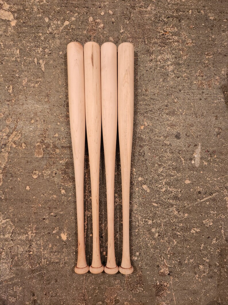 4 Craft Quality Baseball Bats Wood Blem Bats Youth Sizes - Etsy