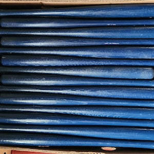 25 pack 18&quot; Mini Souvenir Baseball Bats Real Ash Wood Blems