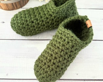 Handmade Crochet Slipper Socks: Soft Acrylic House Shoes