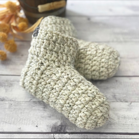 Slipper Socks Adult Crochet Booties Handmade Crochet Booties For