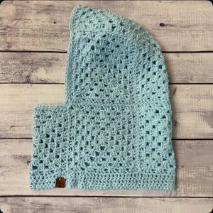 Crochet balaclava, Handmade balaclava, Warm winter wear, Handcrafted gift, Cozy ski mask, Stylish face toque, Unisex winter accessories