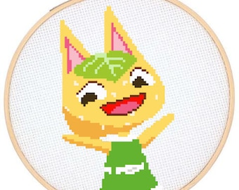 Patrón de punto de cruz de Animal Crossing de Tangy (descarga digital)