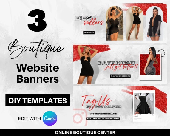 Online boutique website hot sale