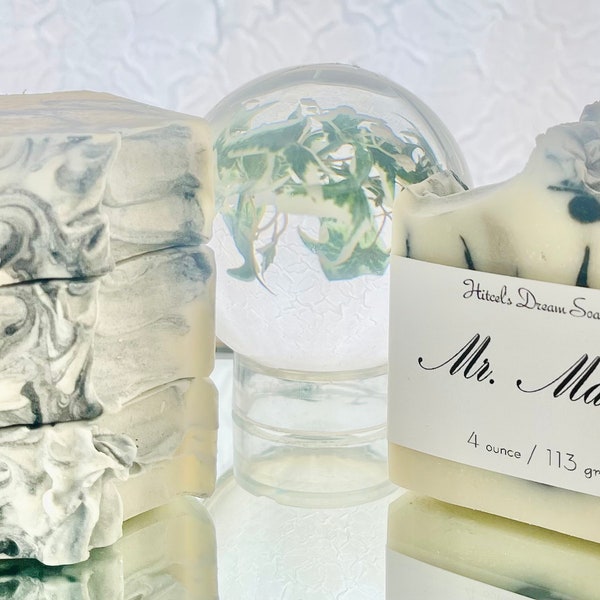 Mr Marble / Aqua Di gio Scent / Handmade Soap /