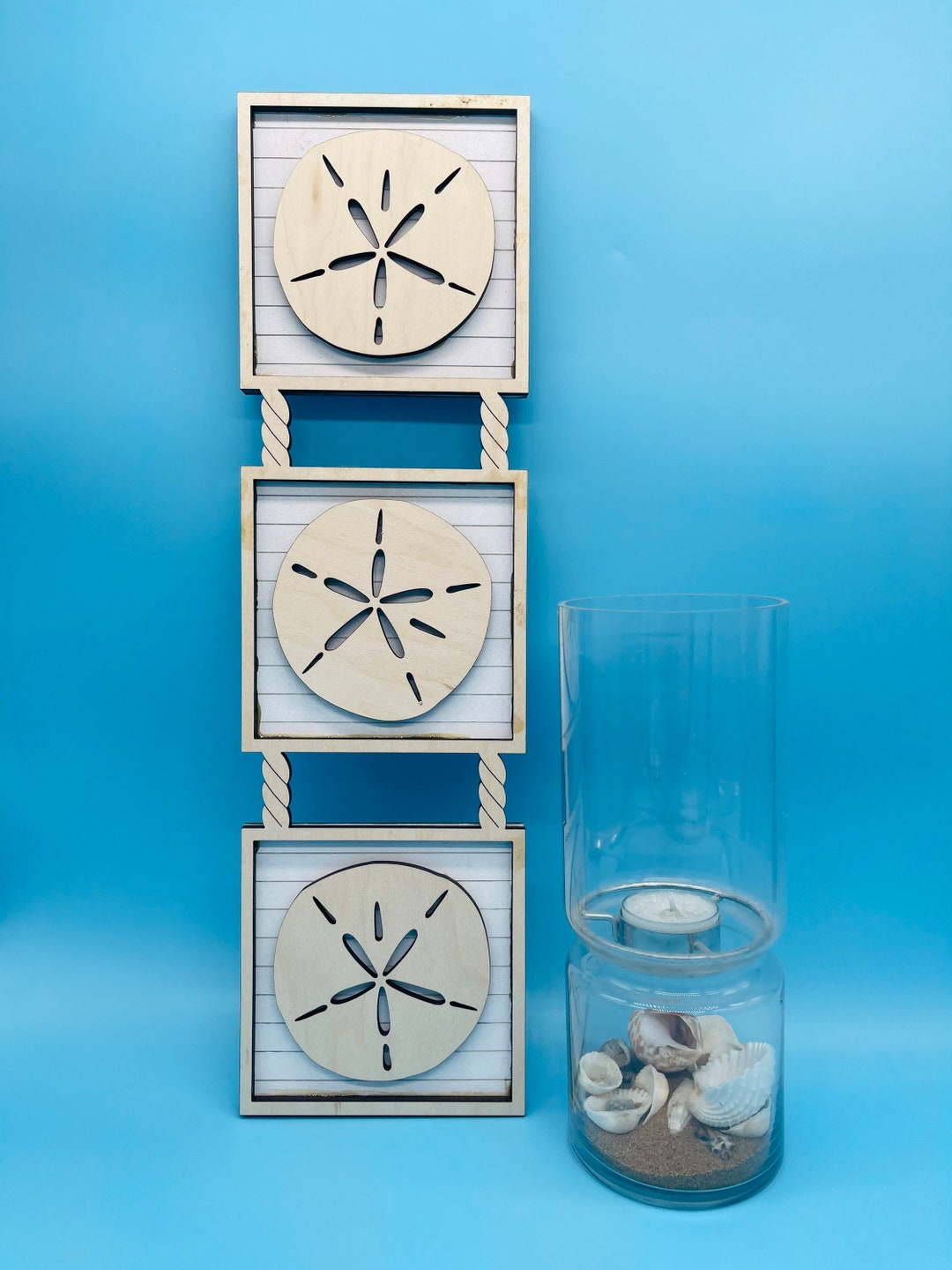 Beach Theme Sand Dollar Sign | Beach Theme Décor | Beach Sign | Ocean ...