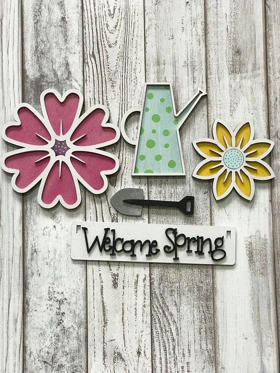 Spring Add On Wooden Spring Add on for Farmhouse Crate and Wagon Spring | Etsy