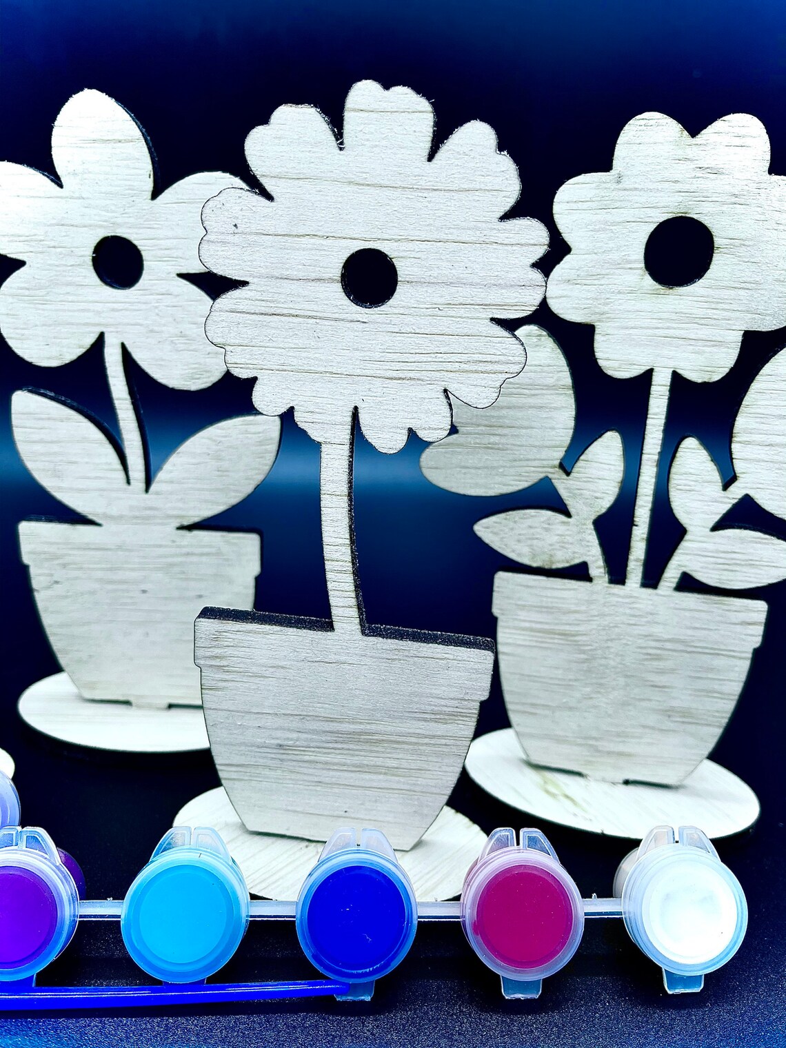 DIY Wood Paint Kit DIY Kids Craft DIY Paint Standing Etsy