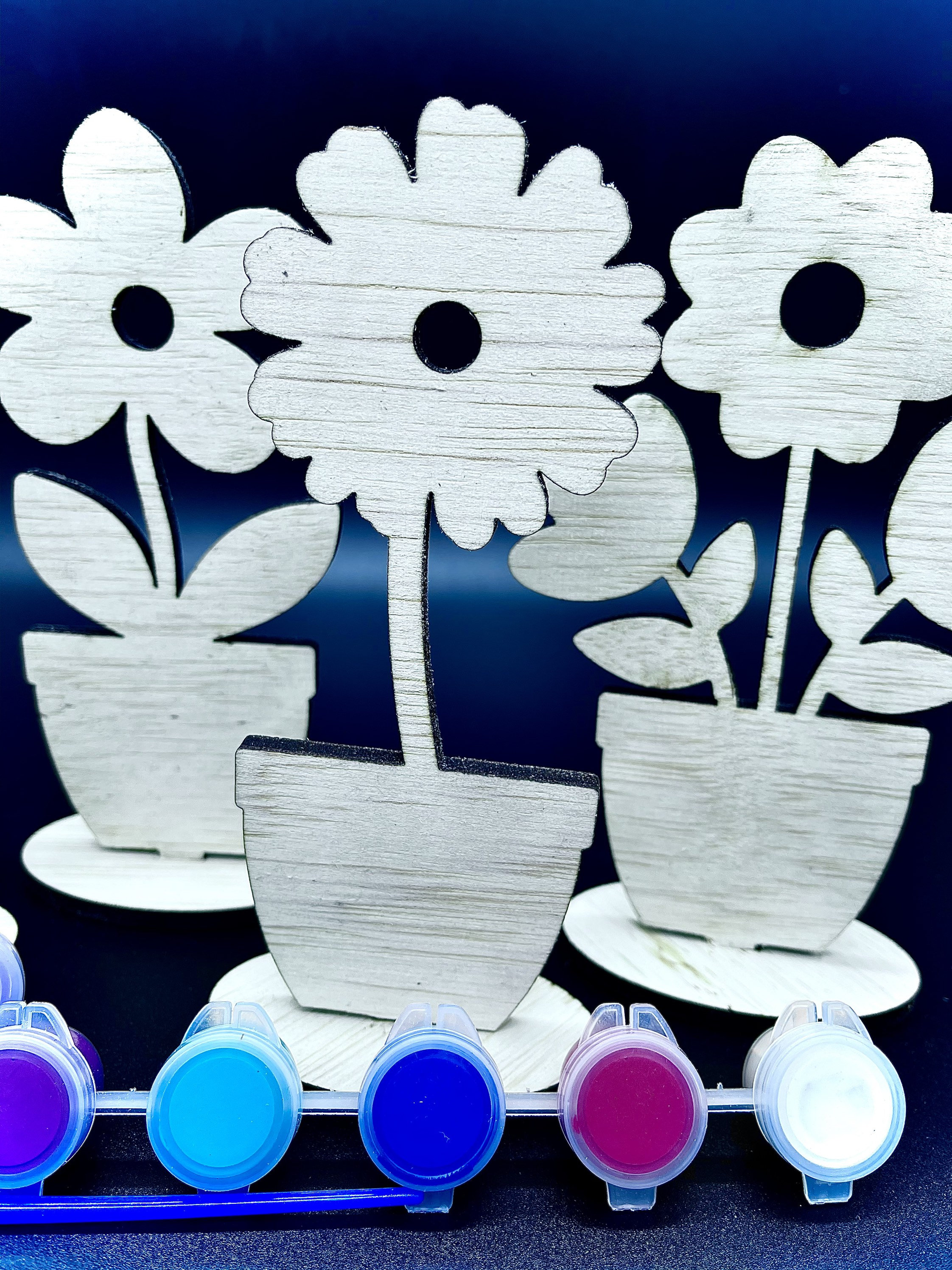 DIY Wood Paint Kit DIY Kids Craft DIY Paint Standing Etsy