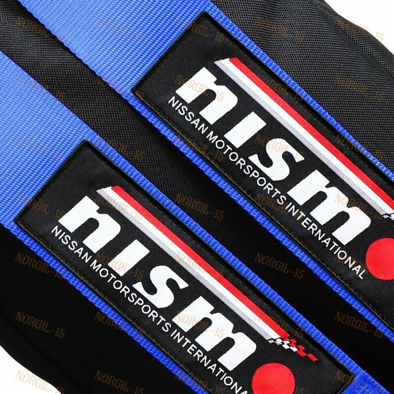 Backpack Blue Racing Harness Adjustable Shoulder Strap Nismo Etsy