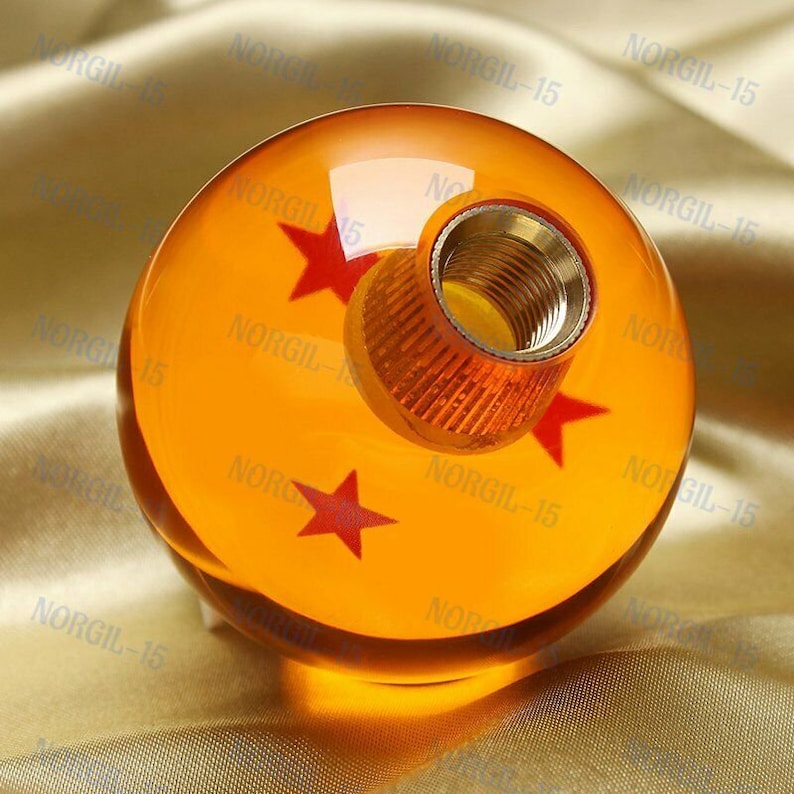 Rare Custom M8x1.25 Dragon Ball Z Shift Knob 3 Star 54mm Etsy