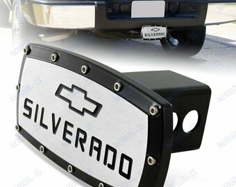 Autogold® T.USMC.RB - Black Laser Etched Hitch Cover With Chrome US Marine Corps Logo For 2" Receivers - View #11