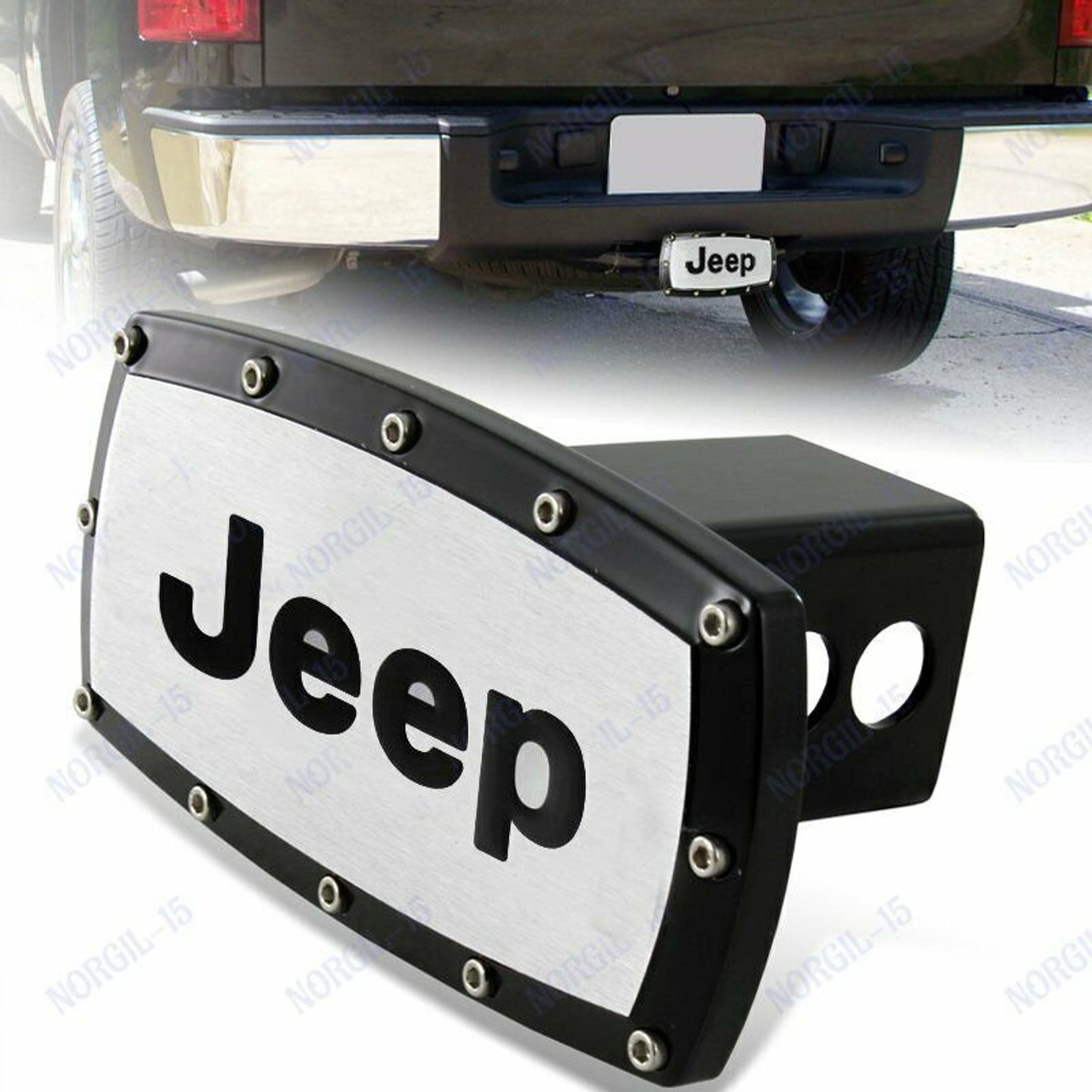 Elite Automotive for Jeep Tow Hitch Cover Plug Cap 2 Etsy