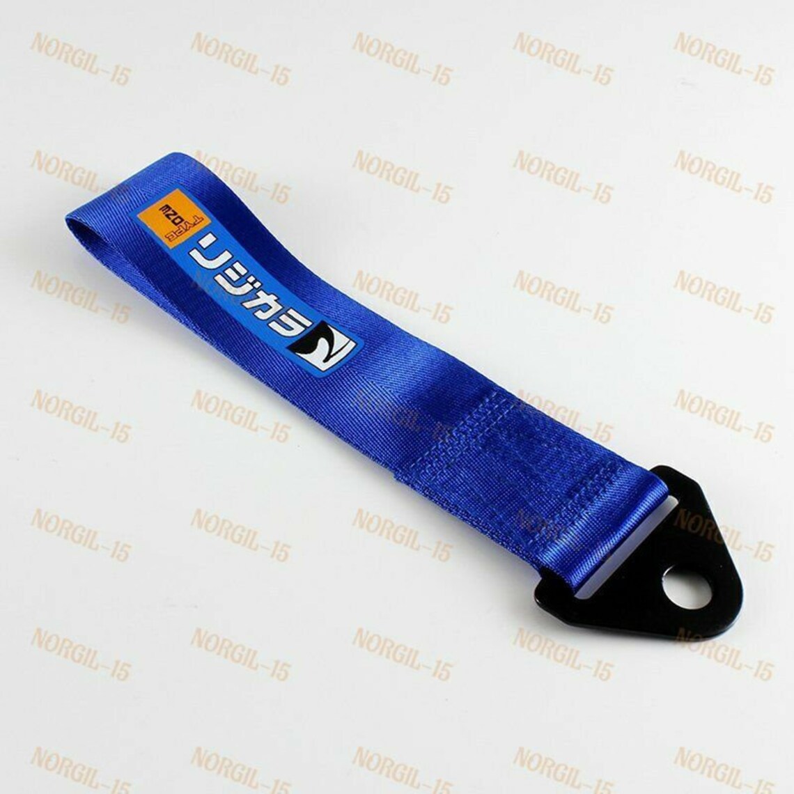 Blue Car Tow Towing Strap Jdm Spoon Sports Type One Racing Etsy