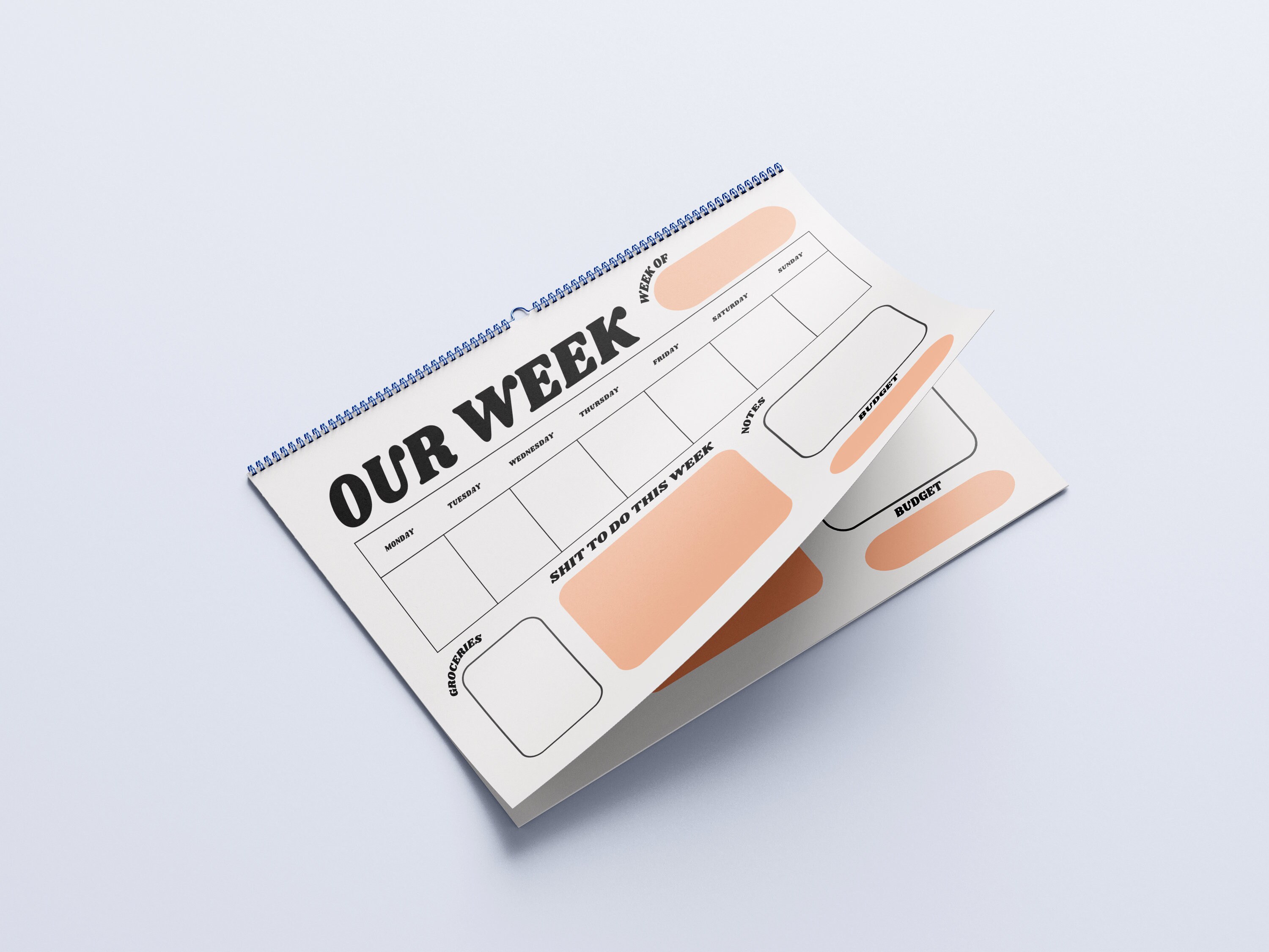 Eweek Calendar Our Week Calendar - Digital Download - Etsy