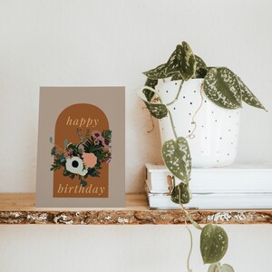 Happy Birthday Bouquet Card