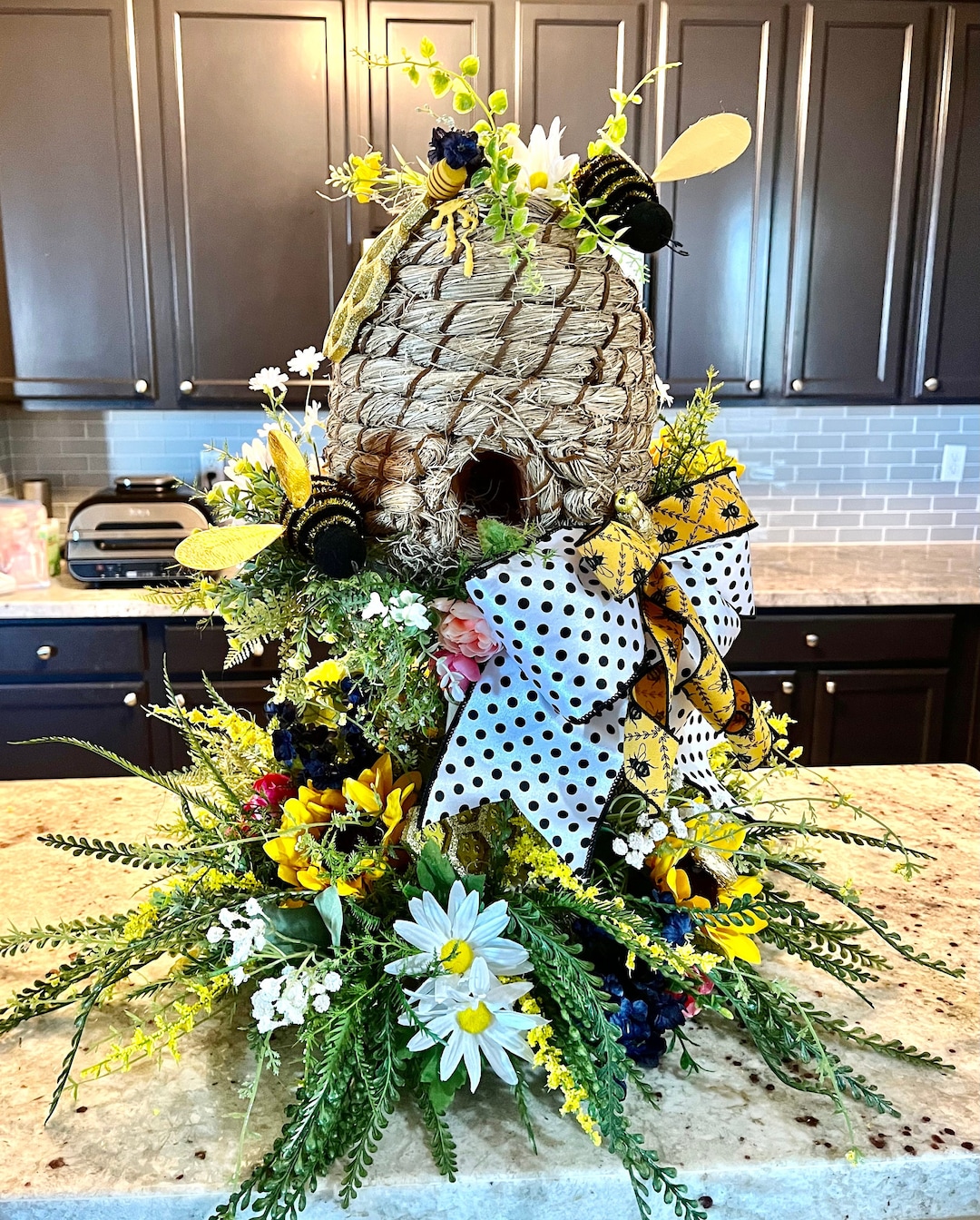 Beehive Centerpiece Beehive Table Centerpiece Table Etsy