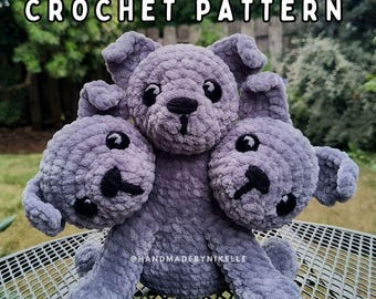 Cerberus Crochet Pattern (Digital File)