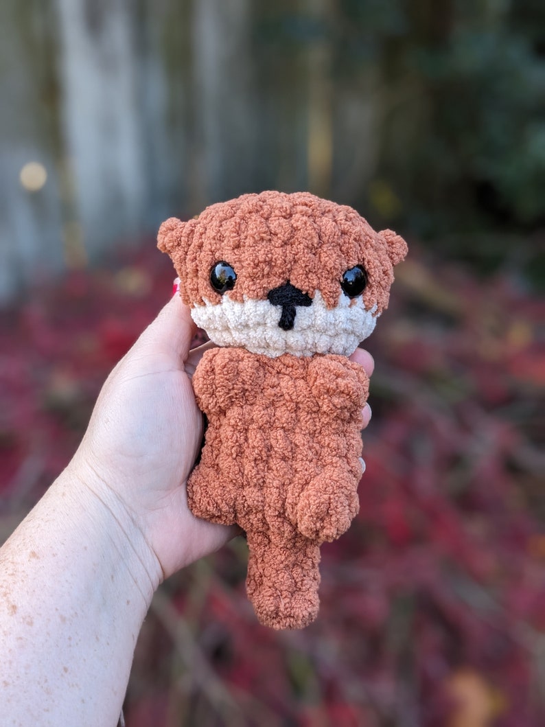 No Sew Otter Crochet Amigurumi PATTERN Axolotl Sold - Etsy