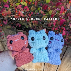 No Sew Crochet Kitty Cat PATTERN