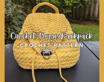 Crochet Purse/Backpack PATTERN