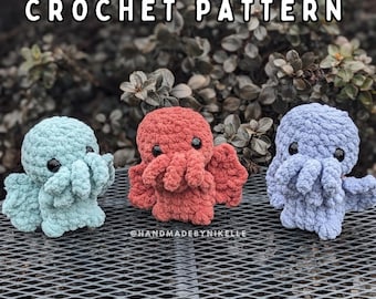 Baby Cthulhu Crochet Pattern (Digital File)
