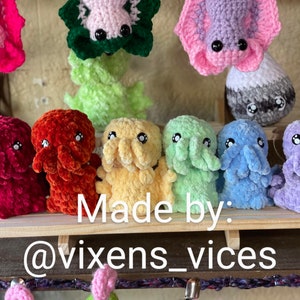 Baby Cthulhu Crochet Pattern (Digital File) image 3