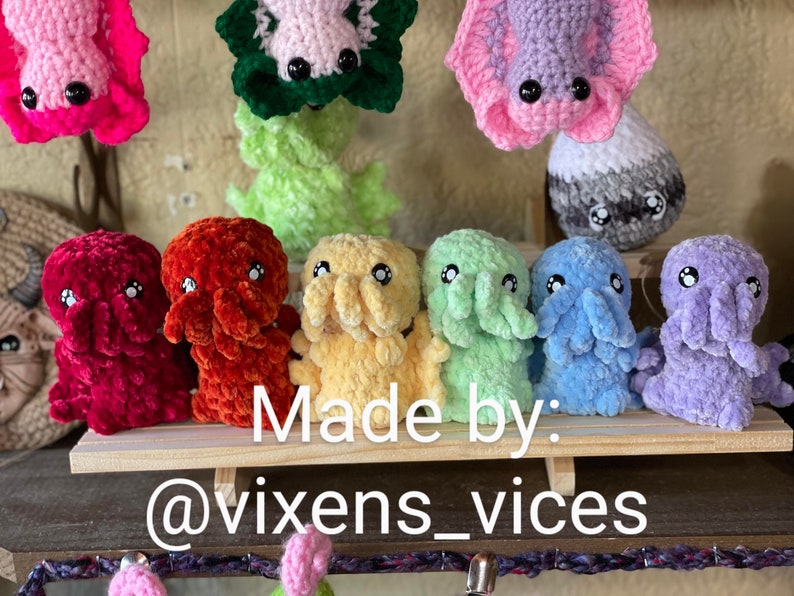 Baby Cthulhu Crochet Pattern (Digital File) image 3