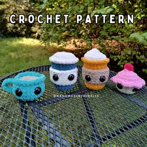 Coffee Shop Pack Crochet Pattern Pack (Digital File)