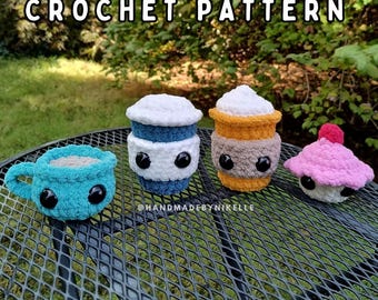 Coffee Shop Pack Crochet Pattern Pack (Digital File)