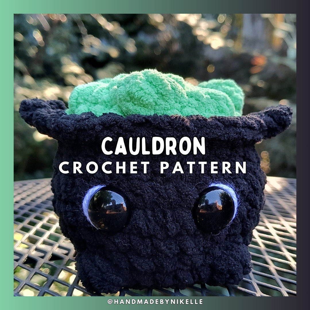 Cauldron Pattern DIGITAL FILE - Cauldron No Sew Crochet PATTERN - Amigurumi - Etsy
