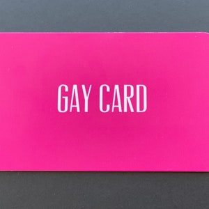 Cartão Gay