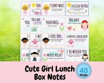 Notes de déjeuner des filles